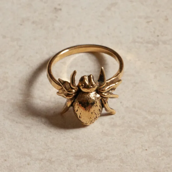 Lotta Djossou Bague Araignée Dorée Sale