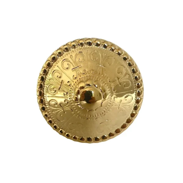 Lotta Djossou Bague Dôme Dorée Outlet