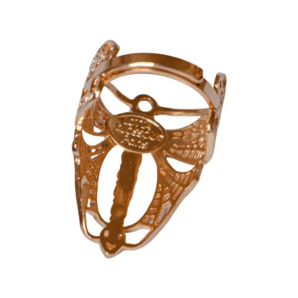 Lotta Djossou Bague Libellule Volant Dorée Sale