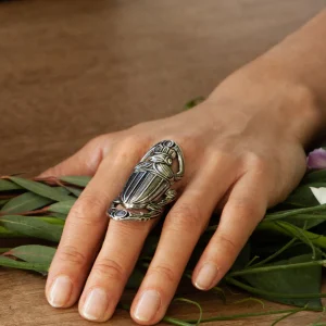 Lotta Djossou Bague Scarabée Oscar Discount