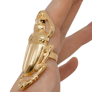 Lotta Djossou Bague Scarabée Oscar Dorée Sale
