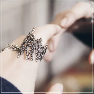 Lotta Djossou Bague Seaweed Discount