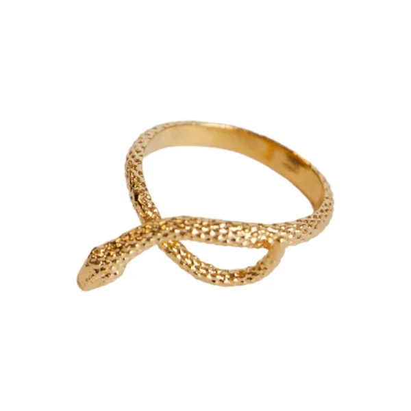 Lotta Djossou Bague Snake Dorée Fashion