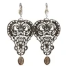 Lotta Djossou Boucles d'oreilles Cœur Filigrane New