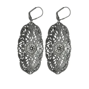 Lotta Djossou Boucles d'Oreilles Filigrane Mandala Discount
