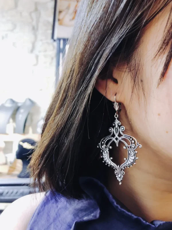 Lotta Djossou Boucles d'Oreilles Frame Filigrane Online