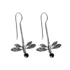 Lotta Djossou Boucles d'Oreilles Libellule Onyx Clearance