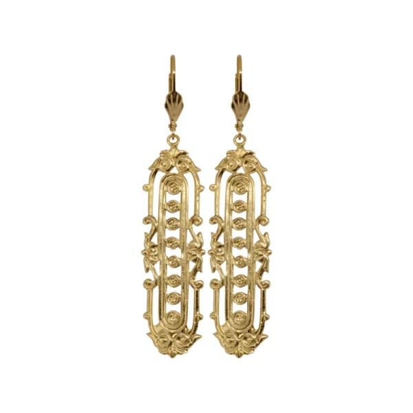 Lotta Djossou Boucles d'Oreilles Lisa Dorées Best