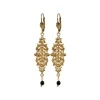 Lotta Djossou Boucles d'Oreilles Little Baroque Dorées New