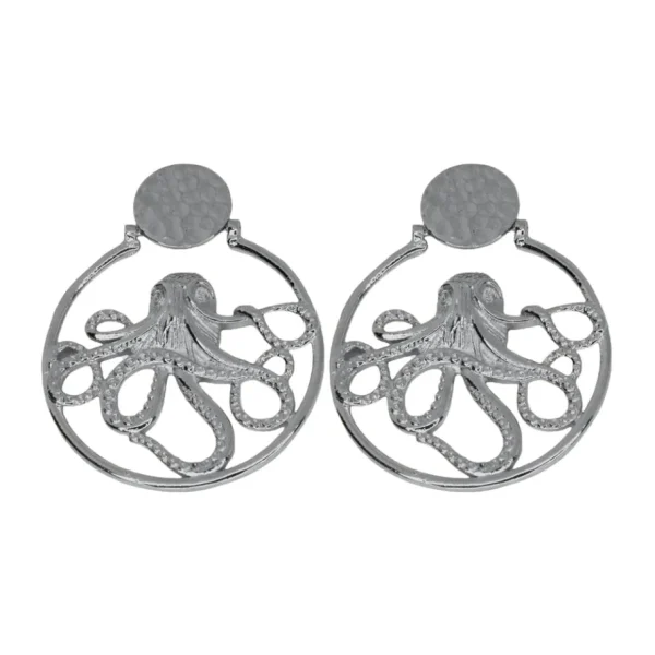 Lotta Djossou Boucles d'Oreilles Octopus Discount