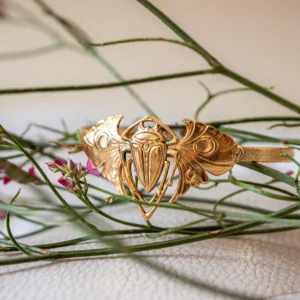 Lotta Djossou Bracelet Scarabée Doré Discount