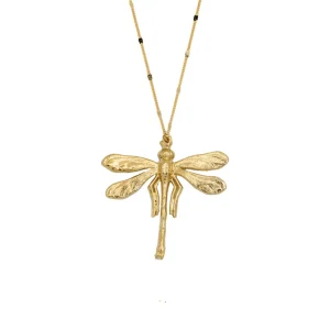 Lotta Djossou Collier Libellule Louise Doré Fashion